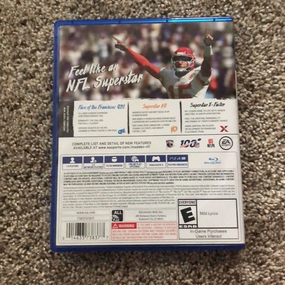 Madden nfl 20 ps4 game - Picture 2 of 4
